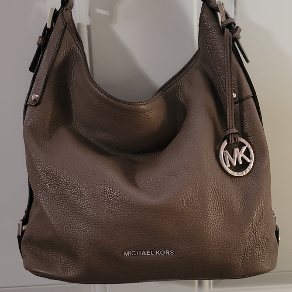 Michael Kors Brown Leather Shoulder Bag - Picture 1 of 12